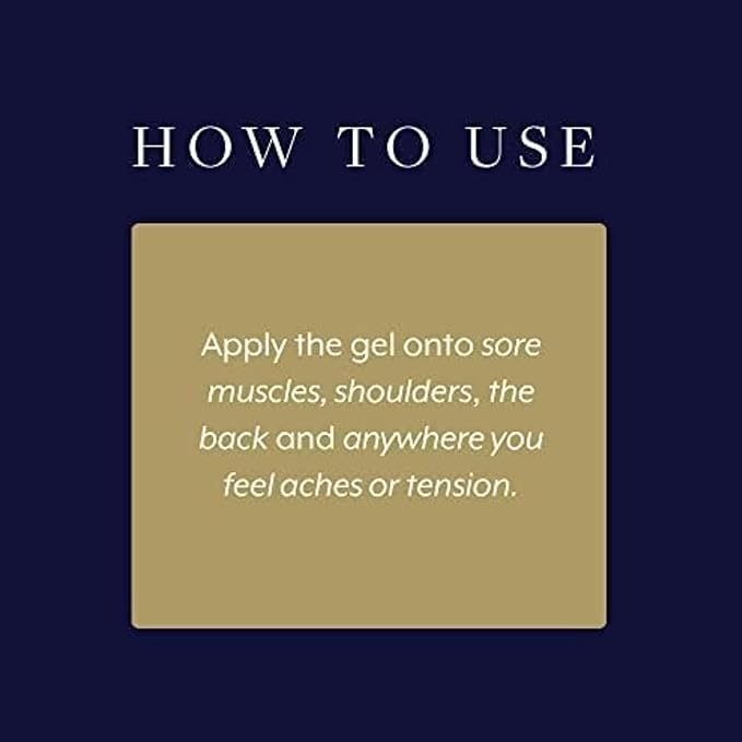 Aromatherapy Associates De-Stress Muscle Gel, Cooling & Warming Massage Gel with Ginger, Black Pepper & Rosemary Essential Oils for Daily Tension & Post-Activity Comfort, 5.07 oz