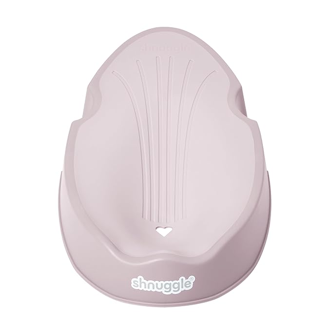 Shnuggle | Newborn Baby Bath Support | Ergonomic Soft-Touch Seat | Lightweight Non-Slip Base | Compact | Perfect for Babies up to 6 Months