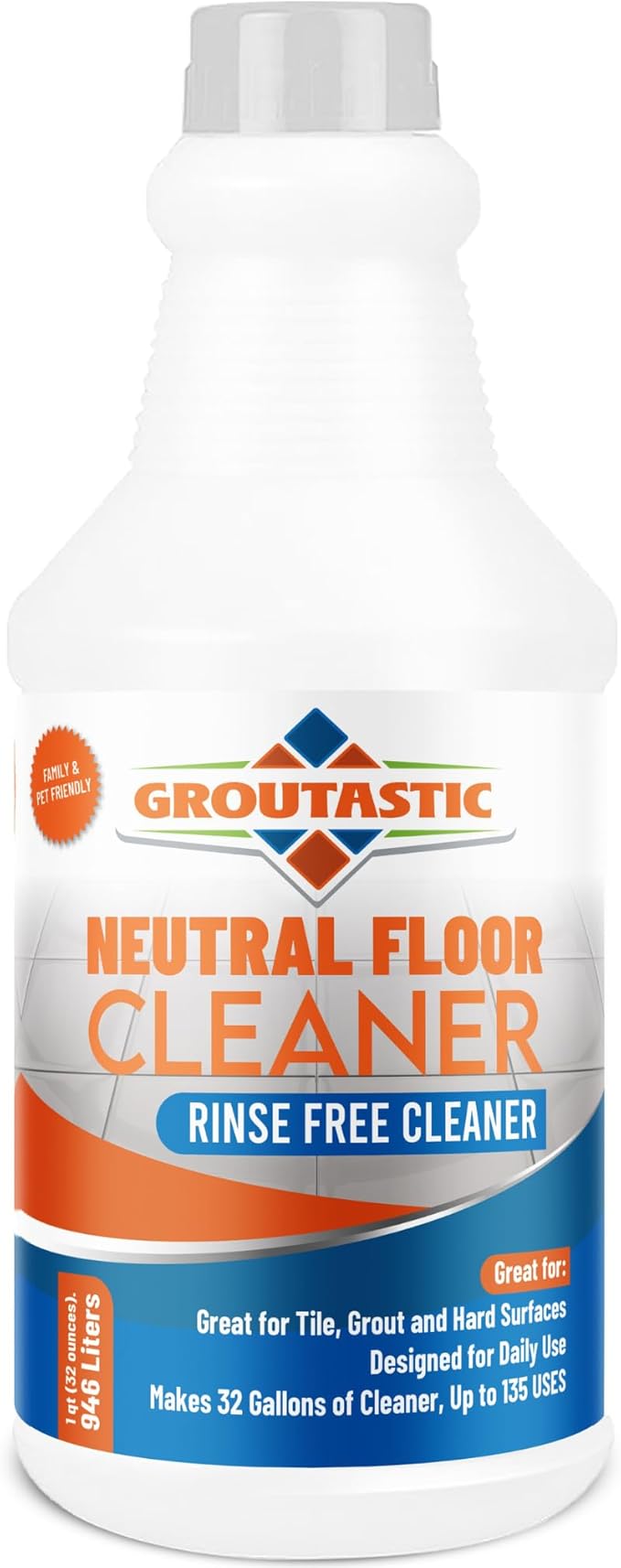 PH-Neutral Floor Cleaner – Safe for Tile, Stone & Marble – Daily Mopping and Routine Floor Cleaning – Professional Grade Formula