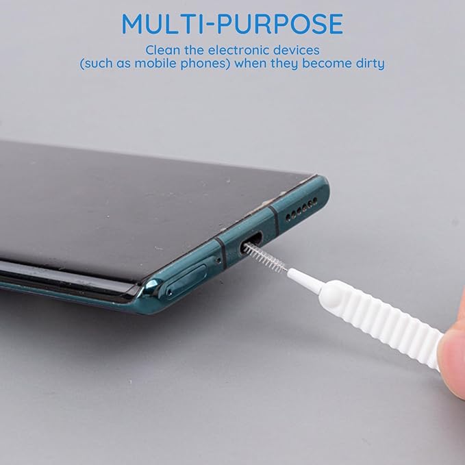 Shower Head Cleaning Brush and Gap Hole Anti-Clogging Cleaner Tool Set, Multifunctional Bathroom Scrubber for Small Holes with Storage Box, Household Shower Head Cleaner Kit 100PCS