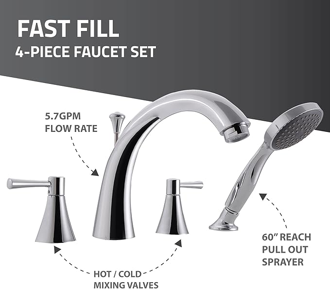 ANZZI Walk-In Bathtub 30" x 53" Whirlpool Acrylic Right Drain Quick Fill Fast Drain 9 Hydro Jets Chromatherapy Heater ADA Compliant Slip-Resistant Seat Grab Bar Extension Kit | AMZ3053RWH