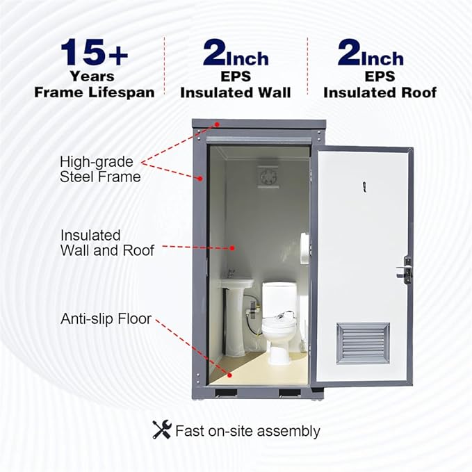 Outdoor Portable Restroom, Mobile Toilet