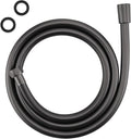 Shower Hose,Explosion Proof Anti Winding Silicone Showerhead Hose, Used In Showerheads Spray Bidet Bathing Toilet Cleaning Pet Flexible Shower hose replacement (Grey, 59 In)