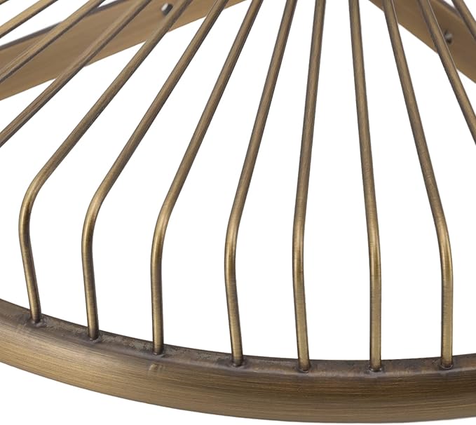 Corner Shower Shelves, Vintage Brass Triangular Corner ShowerCaddy Storage Rack Organizer with Screws for Dorm Toilet Bathroom Kitchen