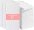 Prestee 50-Pack Paper Towels - 7.8 x 4.25 Inch Soft Linen Feel Paper Napkins - Durable and Absorbent Hand Towels for Bathroom - Disposable Table Napkins for Weddings, Dinners, Christmas, Thanksgiving