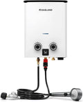 GASLAND 2025 Goshower G5 Portable Propane Water Heater | 1.32 GPM, 34,000 BTU | For Camping, Off-Grid | Digital Display | Compact