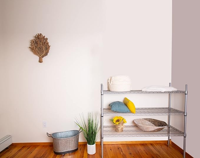 Omega 21" Deep x 24" Wide x 80" High 3 Tier Gray Starter Shelving Unit