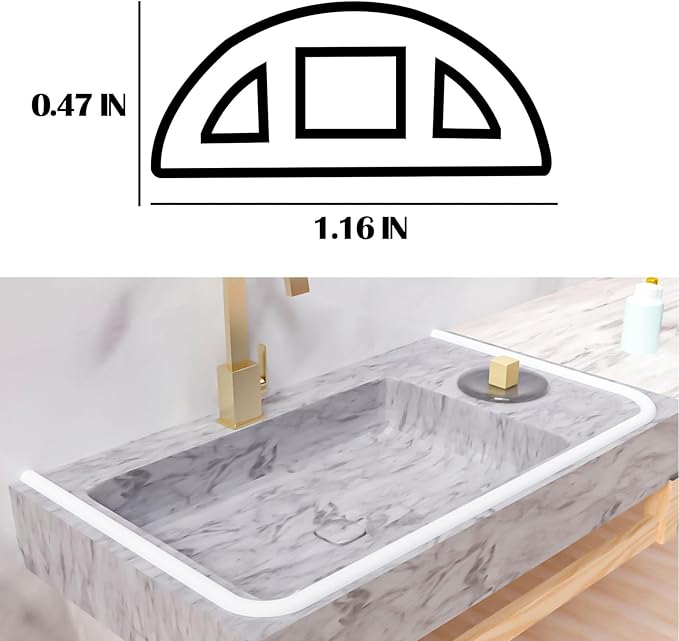 98" Shower Threshold Water Dam, Self-Adhesive Shower Barrier and Kitchen Water Stopper sealing Retention System Rubber Shower Guard Dam for Dry And Wet Separation Caulk Seal Strip Edge Trim