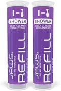 JAWS Daily Shower Cleaner Refill Pack. Includes 2 Refill Pods. Refillable Cleaning Supplies.