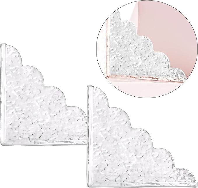 Shower Splash Guard for Tub Corner Splash Guards to Keep Water in Shower Corner Water Guard for Bathtub Bathroom Tub Corner Edge Barrier