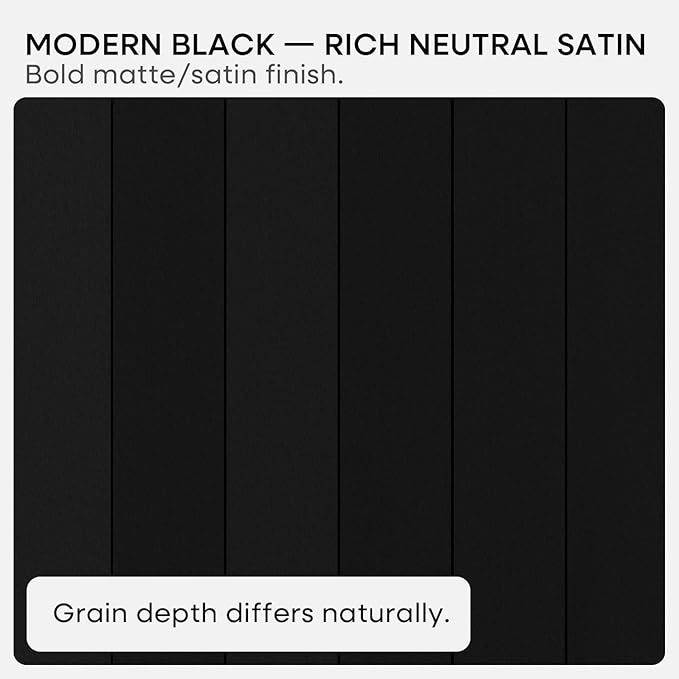 Homeforia Floating Shelf Black 12 inch, High End Solid Real Wood Small 12inch Floating Shelves for Wall Mounted, Black Wooden 12 in Floating Shelves, Heavy Duty Bracket, 12 X 6.5 X 1.75 inch, Set of 3