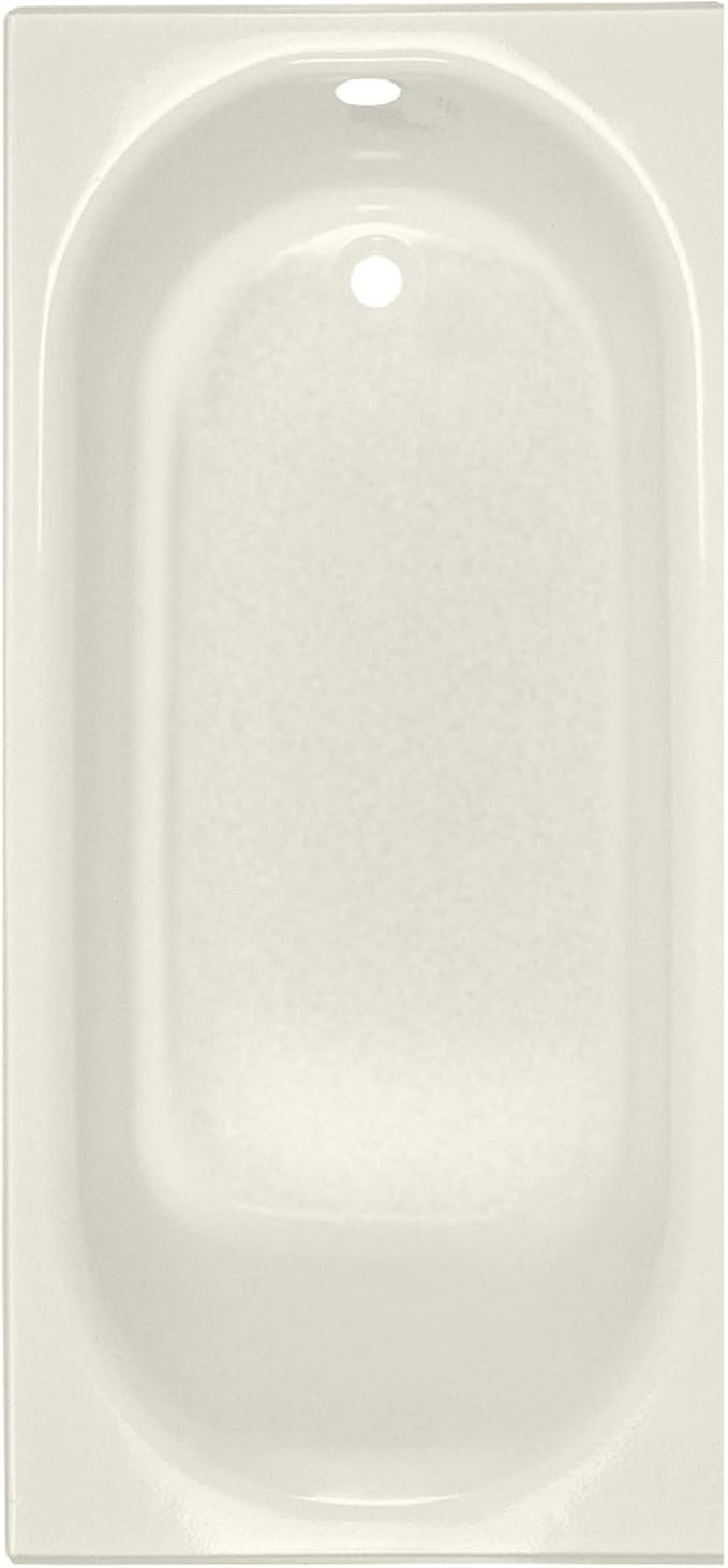 American Standard 2391202.222 Princeton 60 in. x 30 in. Americast Apron-Front Bathtub with Right Hand Drain, Linen