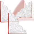 KR. LIF Bath Tub Splash Guard, Shower Water Guard for Bathtub Corner, Tub Corner Water Guard, Tub Edge Splash Guard for Bathroom