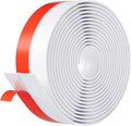 Heavy-Duty 3Inch (W) x 20FT(L) Door Weather Stripping, Extra Thick 2mm Door Draft Stopper Silicone Seal Strip, Draft Seal Tape for Doors Windows and Shower Glass Gap