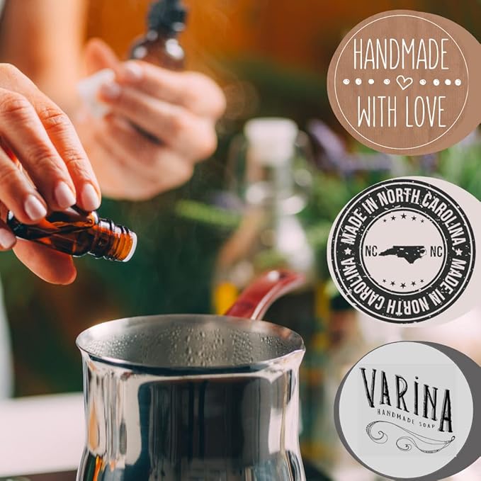Natural Cherry Almond Bar Soap - Gentle Cleansing for Sensitive Skin, Spicy - 3 Pack