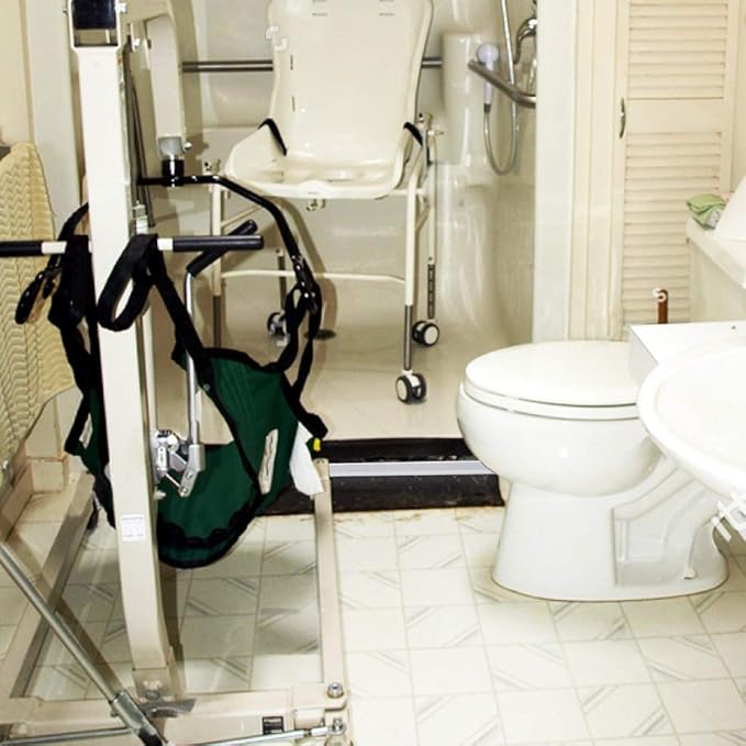 Duzzy 98 Inch Collapsible Shower Threshold Water Dam, Ideal for Wheelchair Accessible, Suitable for Accessibility ADA Handicap Showers