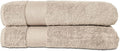 Hencely Bath Sheet Set of 2 - (35x64 Inches) - Luxury Extra Large Oversized Towels, 100% Cotton - Quick Dry, Highly Absorbent, Super Soft - Ideal for Spa, Hotel, Bathroom - (Bath Sheets 2 Pack, Beige)