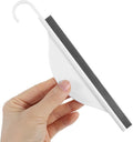 Tiny Bathroom Mirror Shower Squeegee with Hanging Hook, Silicone Kitchen Countertop Small Squeegee, Handy Water Blade Mini Squeegees, Wiper Scraper Cleaner Tool for Cleaning Window Glass Sink Counter