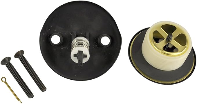 DANCO Trip Lever Tub and Bath Drain Trim Kit with Overflow Plate, Oil Rubbed Bronze, 1-Pack (10580)