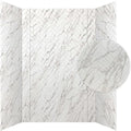 From Plain To Beautiful In Hours 133-640-HERR-KIT Herringbone Tile - Tub and Shower Wall Panels Surround (Covers/ 96 sq. ft.), Marble, 1 Piece