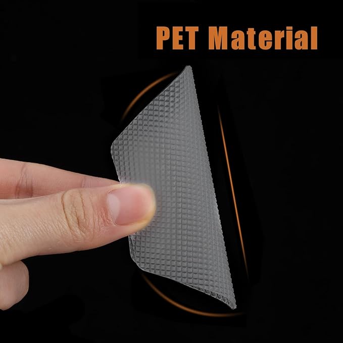 Bathtub Stickers Non-Slip, 24 PCS Hexagon Grey Safety Shower Treads Adhesive Appliques with Premium Scraper