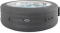 INTEX SimpleSpa Inflatable Hot Tub, 6 Person Jet Massage Spa with Built-in Pump and Cover - Portable Outdoor Tub with Bubble Jets for Home, Backyard, and Patio