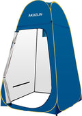 AKOZLIN Portable Pop Up Shower Tent Instant Privacy Dressing Changing Tent Outdoor Shower Room Camp Toilet Tent