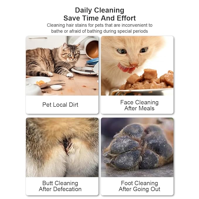 Dog Bath Brush, Scrubber Soft Silicone Head Pet Bathing Massage Brush Long Handle Shampoo Cleaning Brush for Short Long Hair Dogs Cats White Pink Optional (Grey)