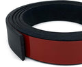 Rubber Seal Strips, Rubber Sheets, Rolls & Strips with Adhesive Backing for DIY Gaskets Material, Warehouse Sealing, Home Application Weather Striping (1” Wide x 1/8" Thick x 10' Long), Black