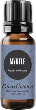 Edens Garden Myrtle Essential Oil- 100% Pure Premium Grade, Undiluted, Natural, Therapeutic, Aromatherapy, The Best for Diffuser, Candle, Humidifiers, Kid Safe 10 ml (.33 fl oz)