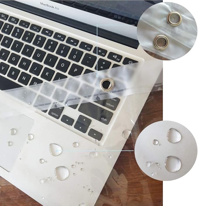 EurCross Extra Long Shower Curtain Liner, Waterproof Clear Shower Liner 72 x 86inches with 3 Bottom Magnets, Transparent