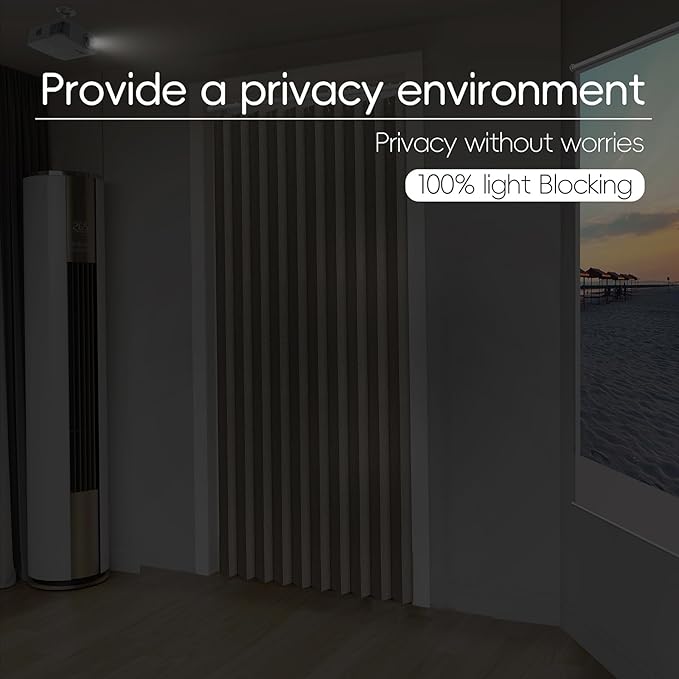 100% Blackout Fabric Folding Door Curtain with Magnetic Closure - Accordion Style for Sliding Doors, Closets,Wardrobe and Temporary Door Solutions Doorway Curtains（W42 x L78, Beige 1 Panel）