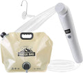 Portable Outdoor Shower, Handheld Electric Shower+8L Water Bag, IPX6 Waterproof, USB Charging, Compact and Lightweight, Suitable for Outdoor Camping, Beach Shower, Hiking, pet Bathroom