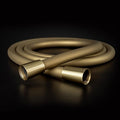 Shower Hose, Food-Grade Silicone Shower Hose Attachment for Handheld Shower Head, Kink-Free Shower Head Hose Extension Extra Long, Shower Hose Replacement with Premium Brass, 70 Inches, Gold