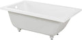Swiss Madison Voltaire 54" x 30" Reversible Drain Drop-In Bathtub