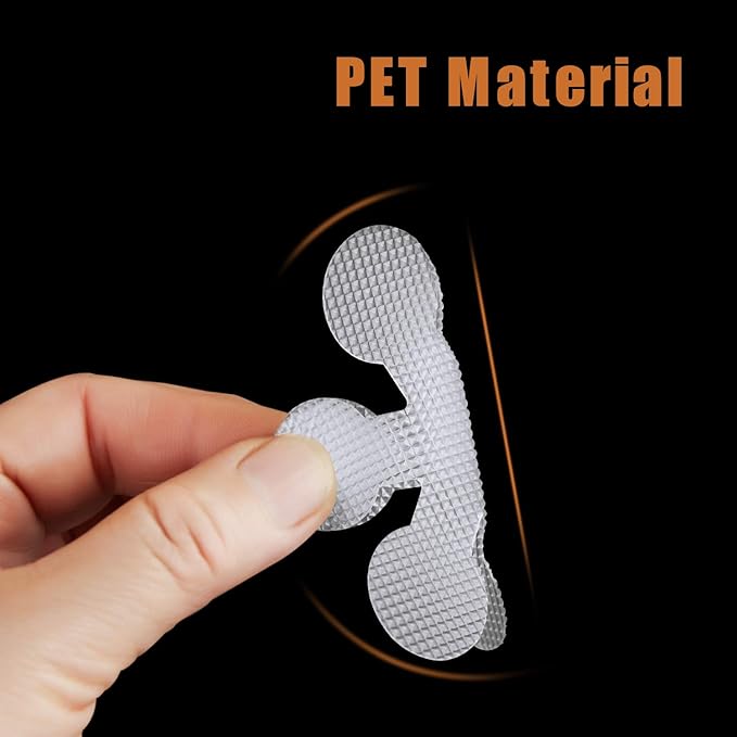 Bathtub Stickers Non-Slip, 24 PCS Safety Shower Treads Adhesive Appliques with Premium Scraper