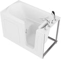 ANZZI Tubs Series Wide Opening Door Right Drain Quick Fill Walk-In Soaking Tub in White Finish 32 in. x 60 in. | AMZ3260RWS