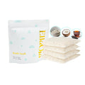 ELLAOLA Oatmeal Bath Soak for Babies Kids & Adults - Baby Bath Tea Soaks Made with Prebiotics to Relieve Dry, Itchy, Eczema Prone Skin While Gently Cleansing, Fragrance Free I 4 Bath Tea Soaks
