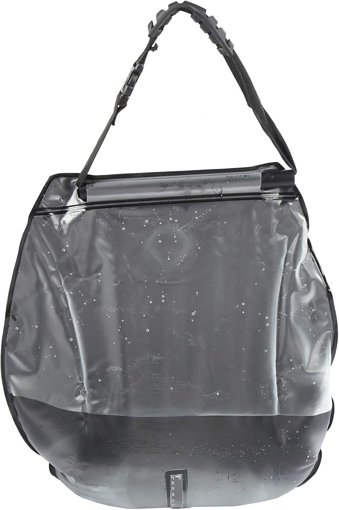 Drfeify Sun Heated 20L Solar Shower Bag with Thermometer for Camping and PVC Material
