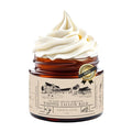 100% Grass-Fed Whipped Tallow Balm & Organic Jojoba Oil infused with Organic Madagascar Vanilla Beans/vanilla coffee: face & body moisturizer for dry, sensitive skin/eczema, (VANILLA LATTE)