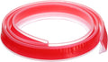 39"x0.8"x0.5" (LxWxH) Collapsible Shower Barrier Stopper - 1 Pack - Good for Bathroom Kitchen - L Shape Water Splash Guard Blocker - Clear