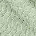 Ultra Soft & Stylish 700 GSM Luxury Washcloth Set (6 Piece - 13 x 13 in.) - 100% Zero-Twist, Long-Staple Cotton - Remarkably Absorbent Washcloths (Eucalyptus Green)