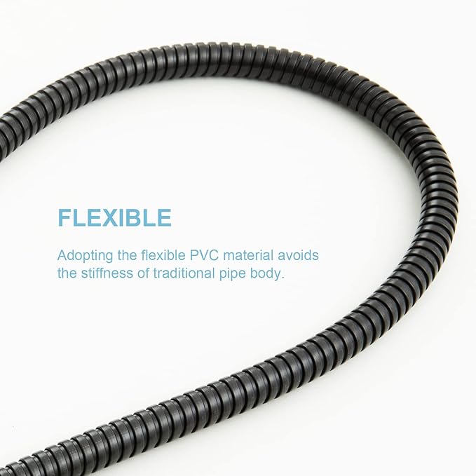 OFFO Shower Hose Oil Rubbed Bronze Kink Free Stainless Steel Shower Hose Attachment Electroplating Handheld Shower Head Hose Flex Hoses Extension with Brass Insert & Nut for Pet Bathing Cleaning 60 in