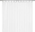 LiBa Bathroom Shower Curtain - Waterproof Plastic Shower Curtain Premium PEVA Non-Toxic with Rust Proof Grommets Frosted 10G Heavy Duty Bathroom Accessories 72x78
