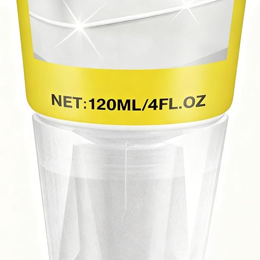 White Caulking Bathroom, 120ml Crack Proof Adhesive, Waterproof White Sealant, Silicone Material, Home Improvement Accessory with Scraper, for Kitchen Bathroom Shower Sink Basement Window