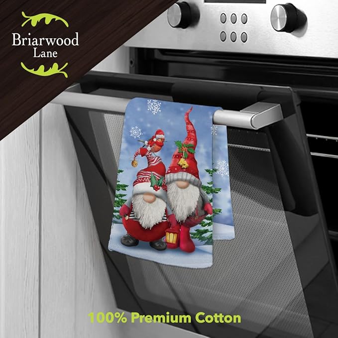 Briarwood Lane Winter Gnomes Hand Towel