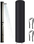 Outdoor Solar Shower, Heavy Duty Cover, 90.6x26.4 Inches Protective Cover with Windproof Design, Durable Material Shield, Camping Gear with Easy Installation, Adventure Supplies for Patio