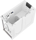 ANZZI Walk In Tub 53" x 27" Left-Drain Bathtub, Air & Whirlpool Massage Jets, Quick Fill with 6‑Setting Handheld Shower, Aromatherapy, Bath Pillow, LED Light | 2753FLWL