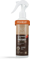 Tauro Pro Line Dog Conditioner Spray for Itchy Skin - Soothes Dry, Sensitive Skin, Calms Itching from Allergies, Dandruff - Leave in Pet Conditioner for Dogs, Cat & Puppy (Derma Care 8.5 Fl Oz)