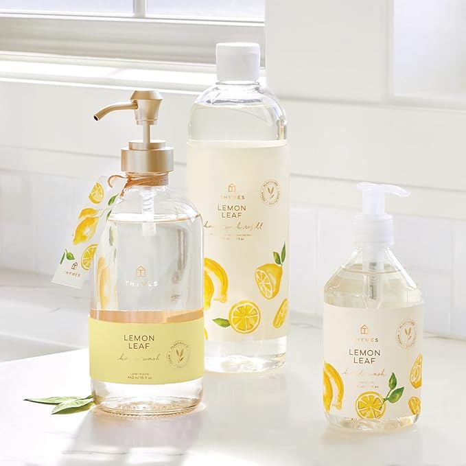 Thymes Hand Wash - 15 Fl Oz - Lemon Leaf